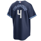 Pete Crow-Armstrong Chicago Cubs Nike City Connect Player Jersey - Navy