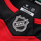 Nico Hischier New Jersey Devils  Home Premium Jersey - Red/Black/White