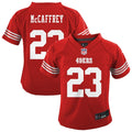 Christian McCaffrey San Francisco 49ers Nike Toddler Game Jersey - Scarlet