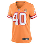 Mike Alstott  Tampa Bay Buccaneers Nike Women's 50th Season Game Jersey - Creamsicle/Red