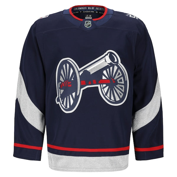 Columbus Blue Jackets  2025 NHL Stadium Series Authentic Pro Jersey - Navy