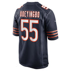 Dayo Odeyingbo Chicago Bears Nike Team Game Jersey -  Navy