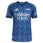 Bukayo Saka Arsenal adidas 2025/26 Away Authentic Player Jersey - Blue/Red