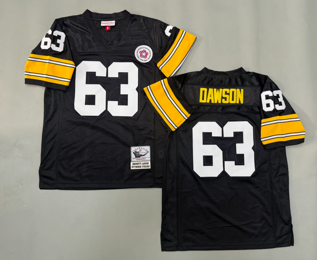 Mike Dawson Pittsburgh Steelers Authentic Throwback Retired Player Jersey