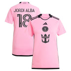 Jordi Alba Ramos Inter Miami CF adidas Women's 2024 2getherness Replica Player Jersey - Pink