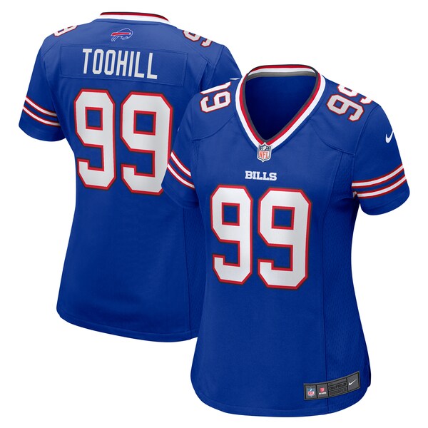Casey Toohill Buffalo Bills Nike Women's Team Game Jersey -  Royal