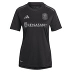 Tyler Boyd Nashville SC adidas Women's 2024 Man In Black Kit Replica Player Jersey - Black/Yellow