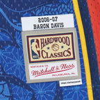 Baron Davis Golden State Warriors 2006/07 Hardwood Classics Asian Heritage 6.0 Swingman Throwback Player Jersey - Royal