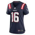 Malik Cunningham New England Patriots Nike Women's Team Game Jersey -  Navy