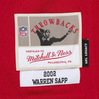 Warren Sapp Tampa Bay Buccaneers  2002 Legacy Replica Jersey - Red/Orange