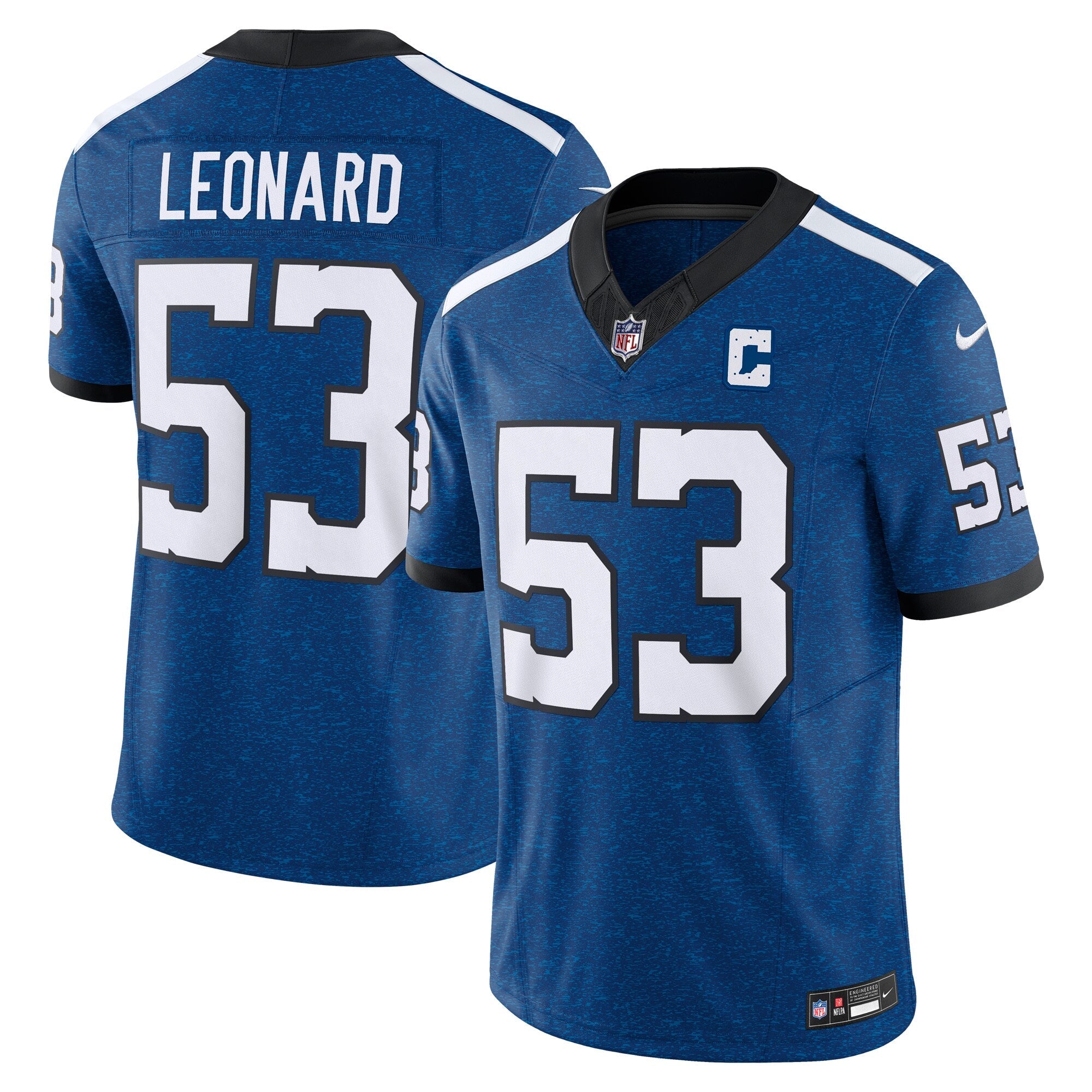Shaquille Leonard Indianapolis Colts Nike Vapor F.U.S.E. Limited Jersey - Royal/Blue/White