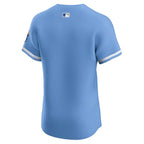 Kansas City Royals Nike Alternate Vapor Premier Elite Patch Jersey - Light Blue