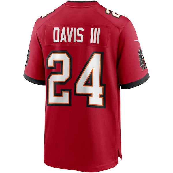 Carlton Davis III Tampa Bay Buccaneers Nike Game Player Jersey - Red/Orange