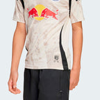 New York Red Bulls adidas Youth 2025 Stone Kit Replica Jersey - Tan