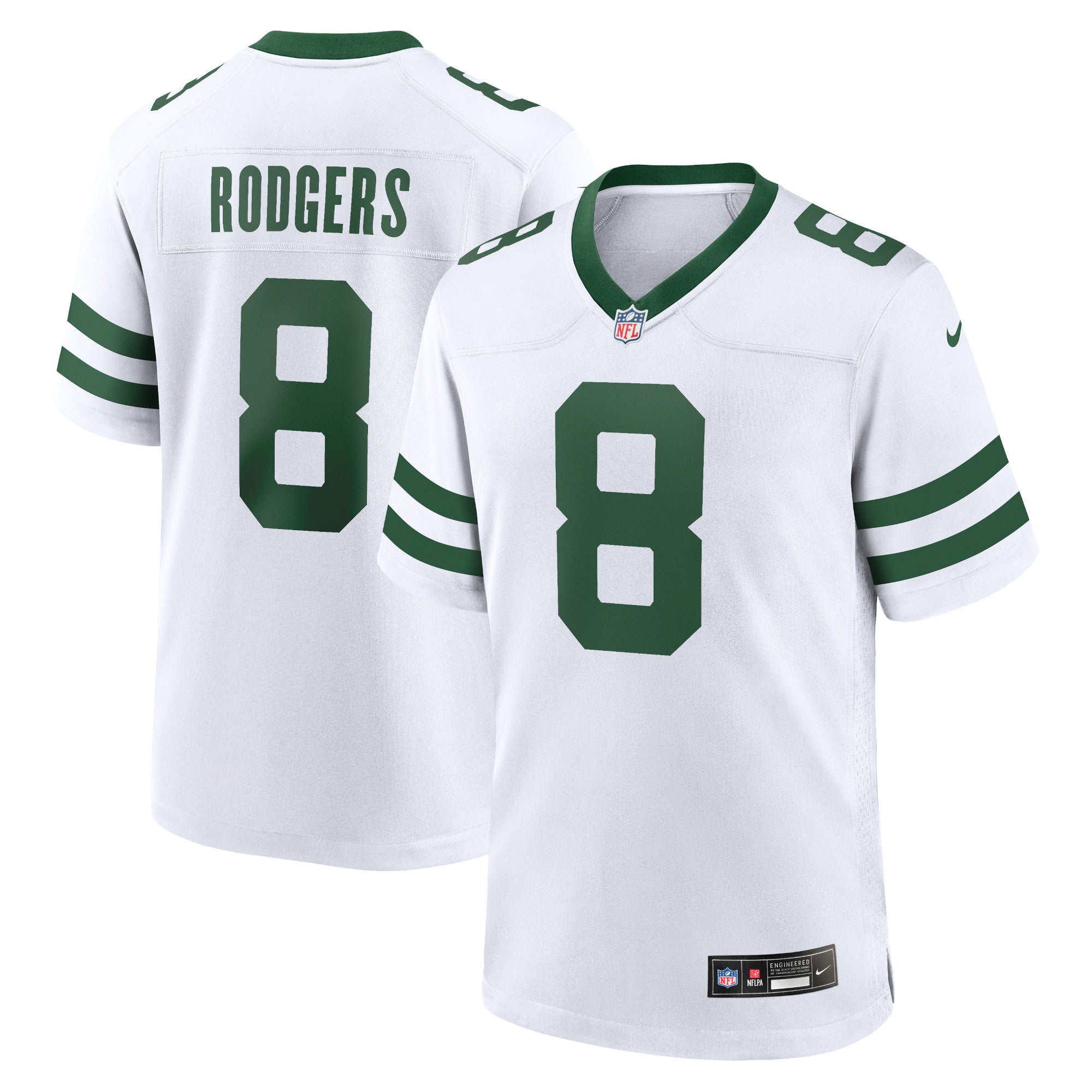 Aaron Rodgers New York Jets Nike Game Jersey - Legacy Green