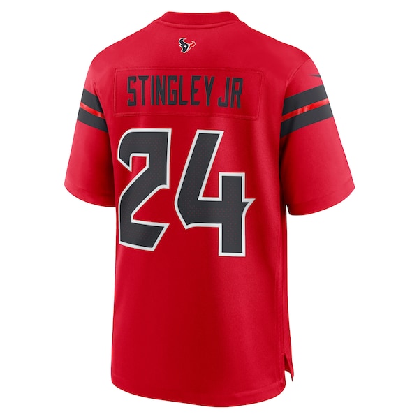 Derek Stingley Jr. Houston Texans Nike Alternate Game Jersey - Red/Navy/White