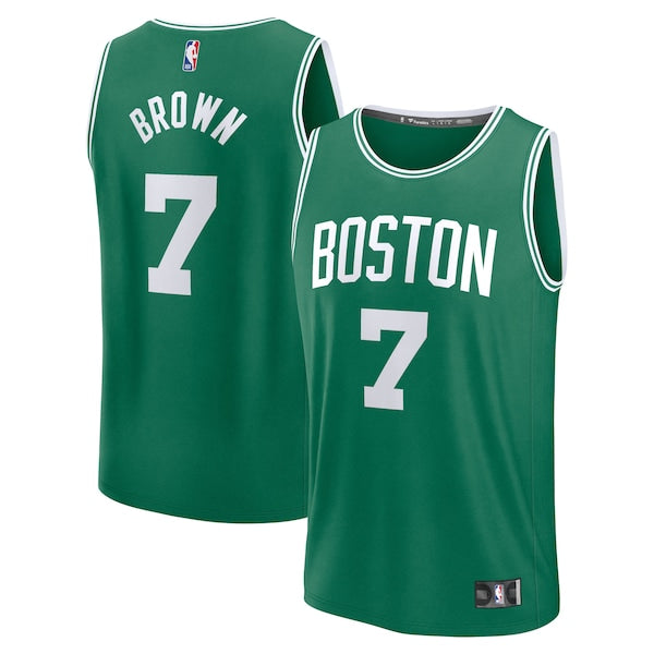 Jaylen Brown Boston Celtics  Fast Break Replica Player Jersey - Icon Edition - Kelly Green