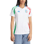 Italy National Team adidas Women's 2024 Away Replica Jersey - White