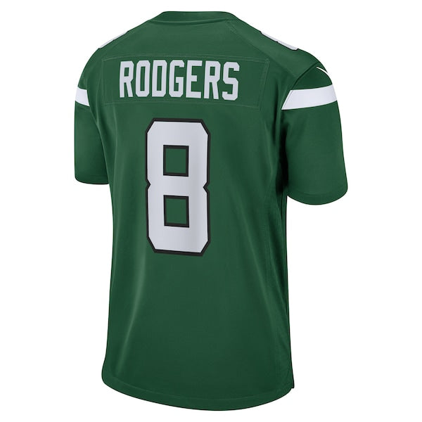 Aaron Rodgers New York Jets Nike Game Jersey - Gotham Green/Black/White