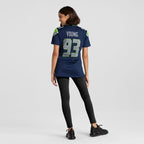 Cameron Young Seattle Seahawks Nike Women's Team Game Jersey -  College Navy/Navy