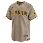 Fernando Tatis Jr. San Diego Padres Nike Alternate Limited Player Jersey - Khaki/White
