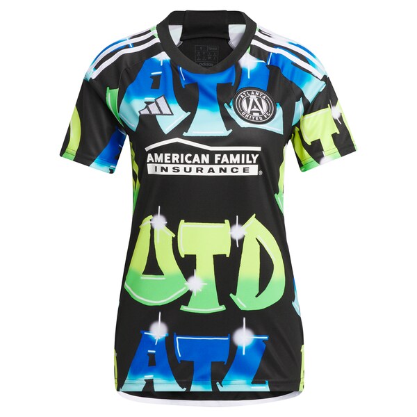 Atlanta United FC adidas Women's 2024 The 404 Replica Jersey - Black