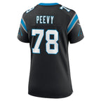Jayden Peevy Carolina Panthers Nike Women's  Game Jersey -  Black