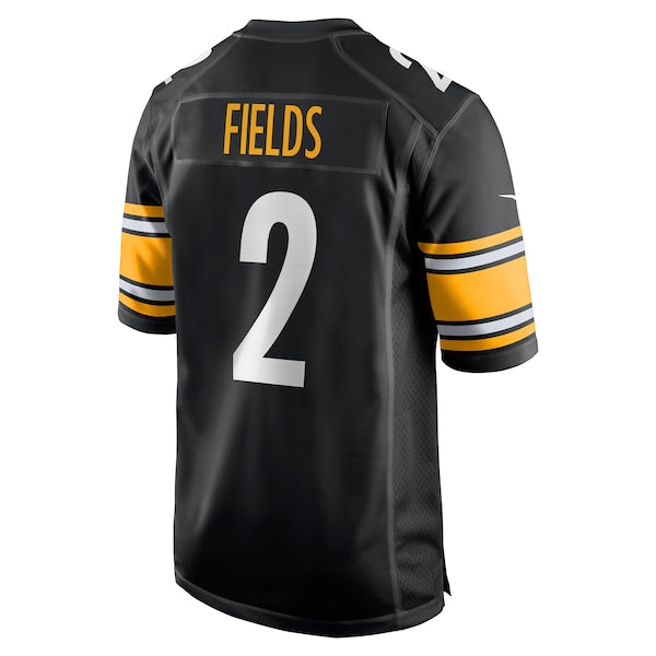 Justin Fields Pittsburgh Steelers Nike Game Player Jersey - Black