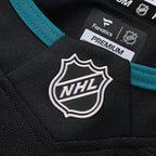 Logan Couture San Jose Sharks  Alternate Premium Jersey - Black/Teal