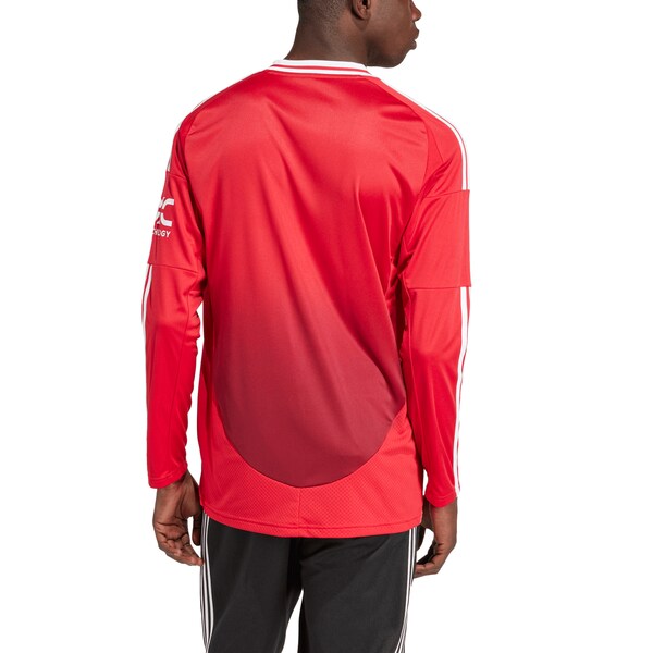 Manchester United adidas 2024/25 Home Long Sleeve Replica Jersey - Red