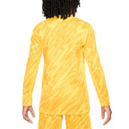 France National Team Nike Youth 2024 Goalkeeper Replica Stadium Long Sleeve Jersey - Yellow