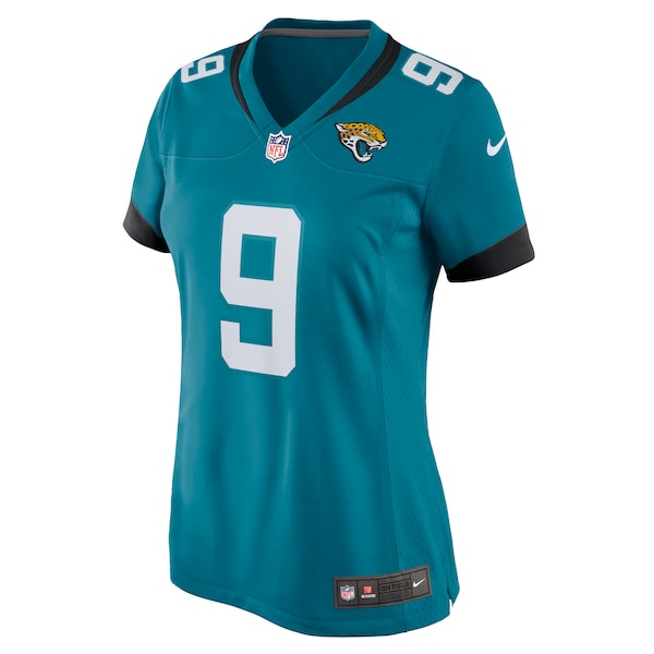 Logan Cooke Jacksonville Jaguars Nike Women's Game Jersey - Teal/Black