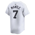 Mickey Mantle New York Yankees Nike Home Limited Player Jersey - White