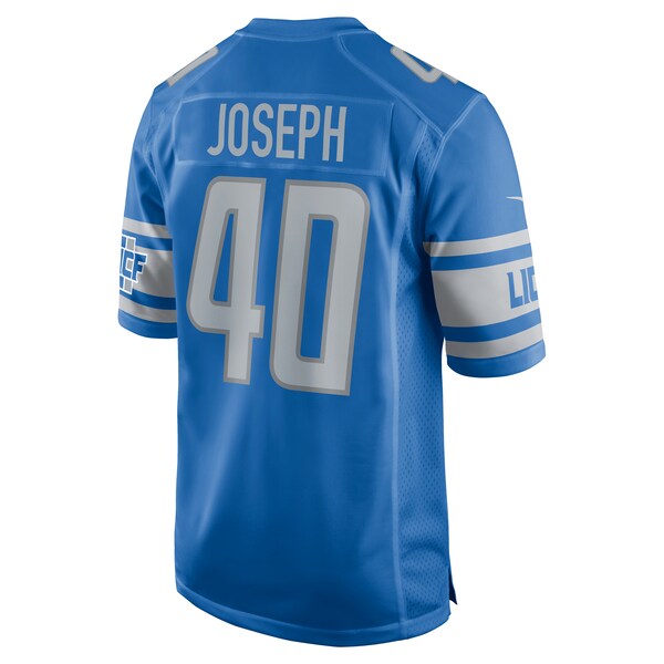 Brandon Joseph Detroit Lions Nike Team Game Jersey -  Blue