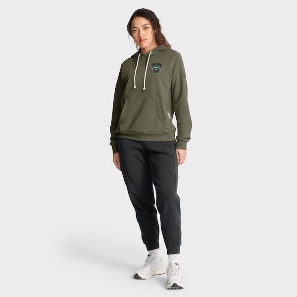 New York Jets Nike Women's 2025 Salute to Service Sideline Standard Issue Dri-FIT Hoodie - Olive