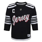Nico Hischier New Jersey Devils Preschool 2021/22 Alternate Replica Player Jersey - Black