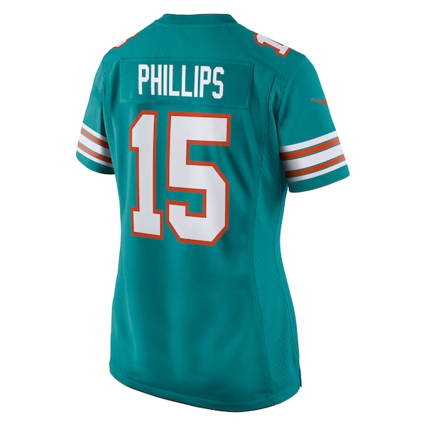Jaelan Phillips Miami Dolphins Nike Women's Alternate Game Jersey - Aqua