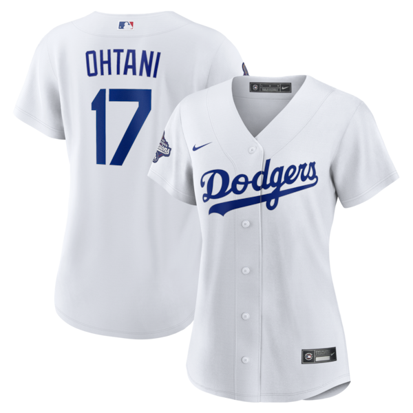 Shohei Ohtani Los Angeles Dodgers Nike Women's 2025 World Series Champions Home Replica Player Jersey - White