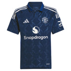 Alejandro Garnacho Manchester United adidas Youth 2024/25 Away Replica Player Jersey - Navy