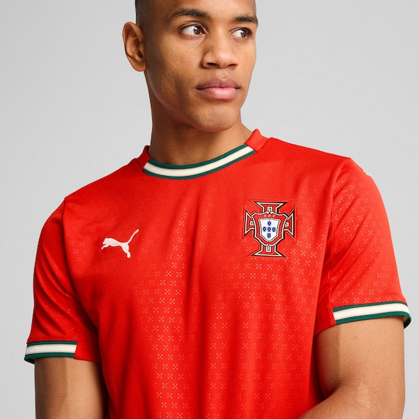 Cristiano Ronaldo Portugal National Team Puma 2025 Home Replica Jersey - Red