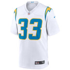 Derwin James Los Angeles Chargers Nike Game Jersey - White/Navy/Royal