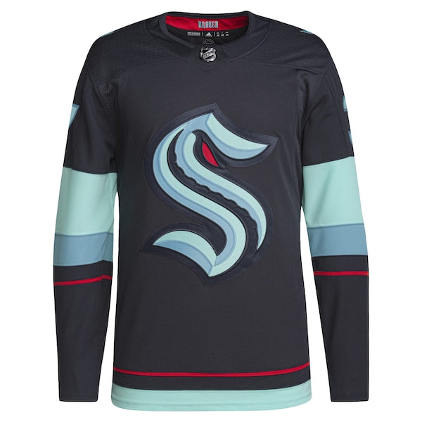 Yanni Gourde Seattle Kraken adidas Home Primegreen Authentic Pro Player Jersey - Deep Sea Blue