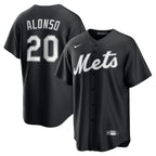 Pete Alonso New York Mets Nike  Replica Player Jersey - Black