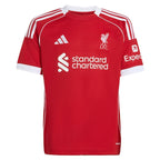 Virgil van Dijk Liverpool adidas Youth 2025/26 Home Replica Jersey - Red/Green