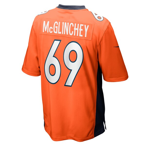 Mike McGlinchey Denver Broncos Nike Game Player Jersey - Orange