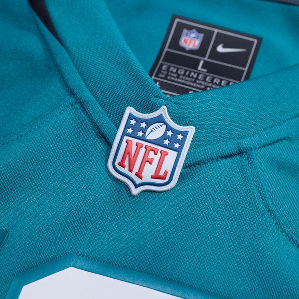 Fred Johnson Jacksonville Jaguars Nike Team Game Jersey -  Teal