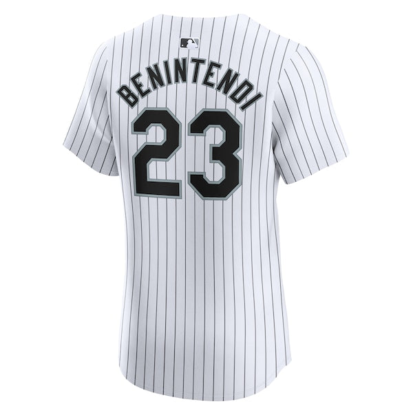Andrew Benintendi Chicago White Sox Nike Home Elite Player Jersey - White