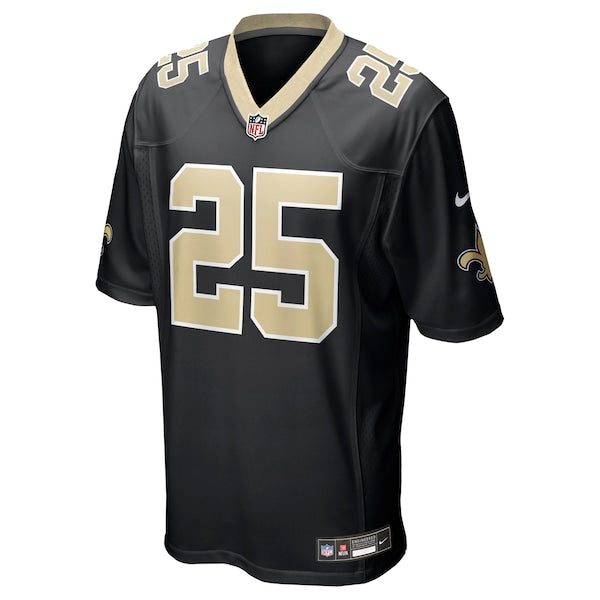 Rejzohn Wright New Orleans Saints Nike Team Game Jersey -  Black