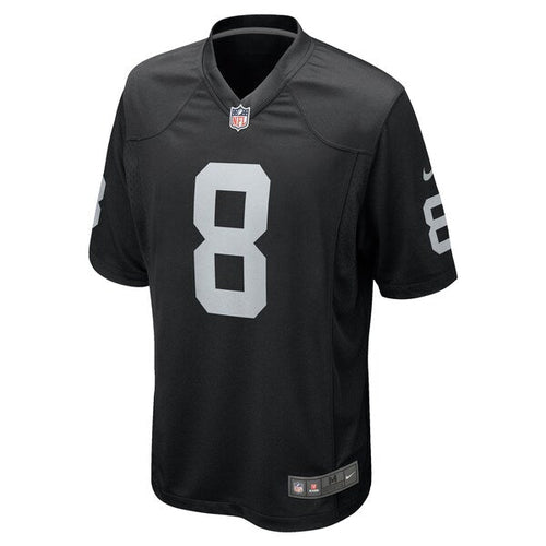 Josh Jacobs Las Vegas Raiders Nike Game Player Jersey - Black/White