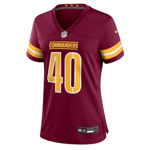 Tyler Owens Washington Commanders Nike Women's  Game Jersey -  Burgundy